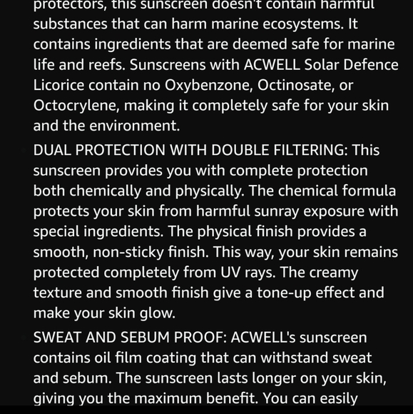 300 Individual Packets of SPF 50 Acwell Sunblock K Beauty Korean Skincare Travel - Picture 5 of 5